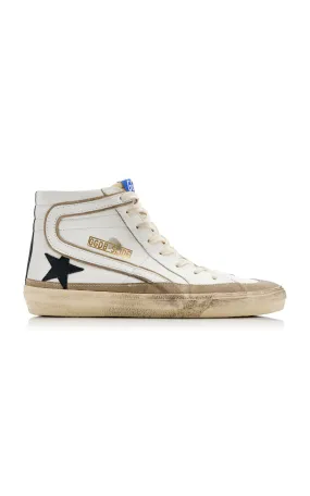 Golden Goose Slide Leather Sneakers