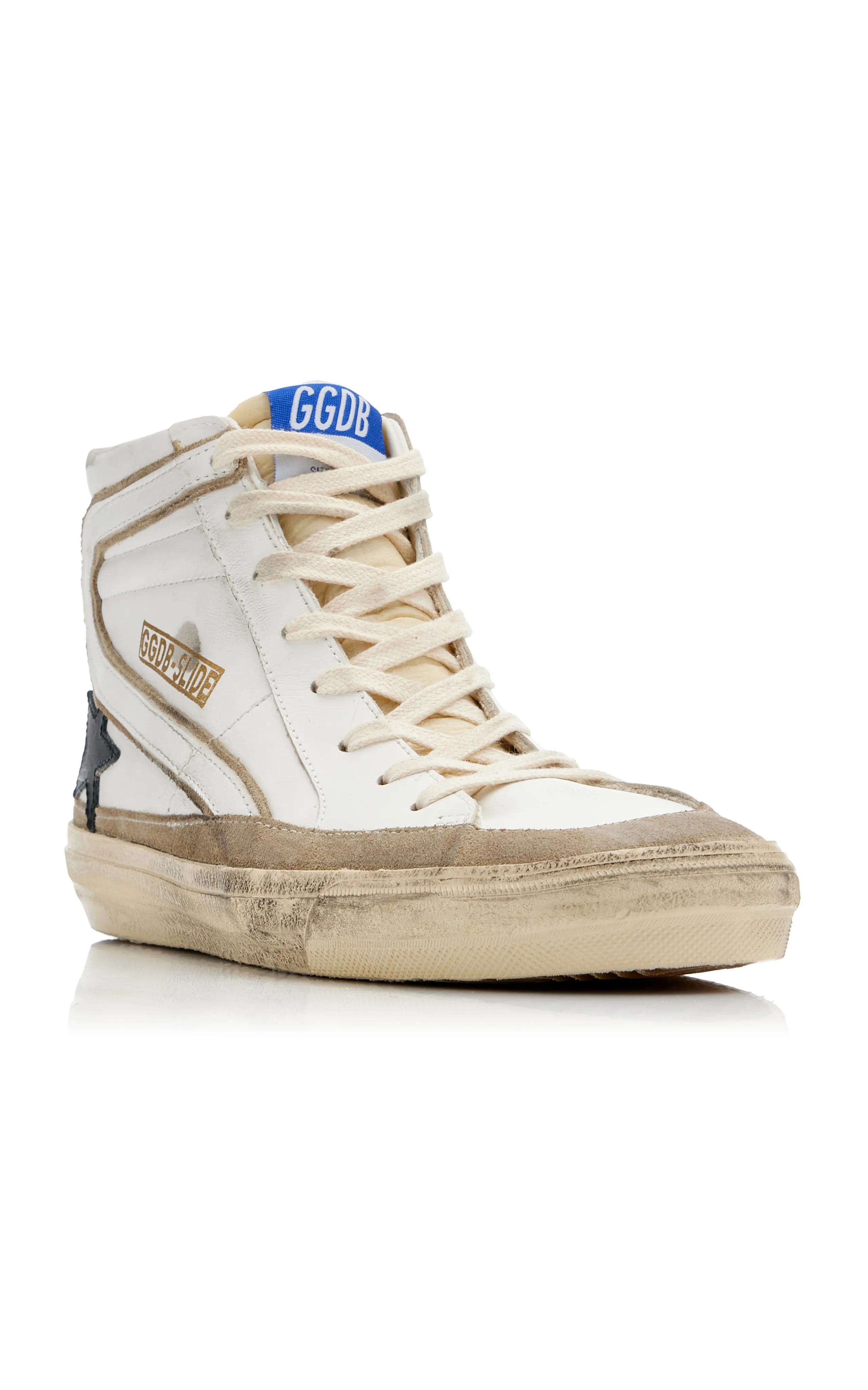 Golden Goose Slide Leather Sneakers