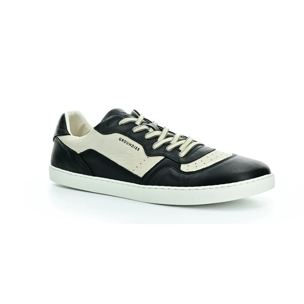 Groundies Nova Special Black/White barefoot sneakers