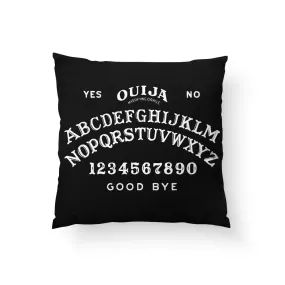 Halloween Throw Pillows, Halloween Decor, Ouija Board Pillow, Black Magic Decor, Black Pillow Cover, Spooky Gift, Halloween Deco