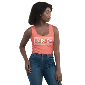 HARLEM --> SALMON Crop Tank Top