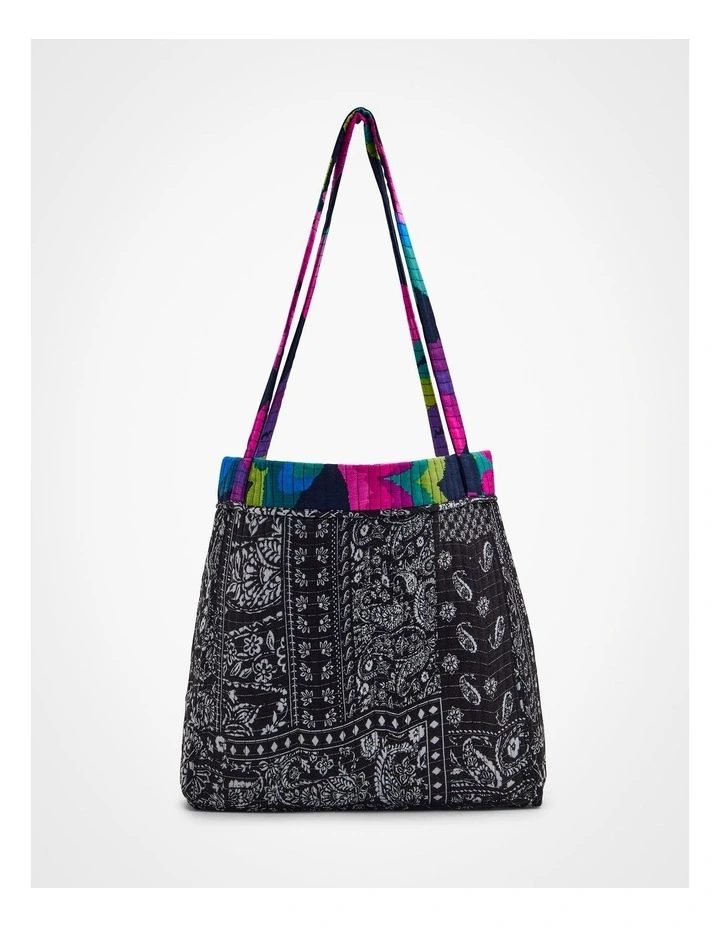 Heart Print Reversible Tote in Heart Print