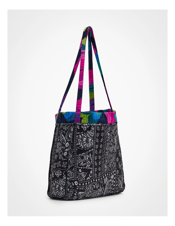 Heart Print Reversible Tote in Heart Print