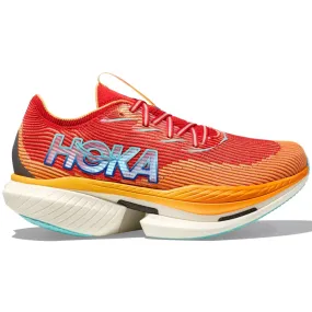 Hoka Cielo X1 Running Shoes Cerise / Solar Flare