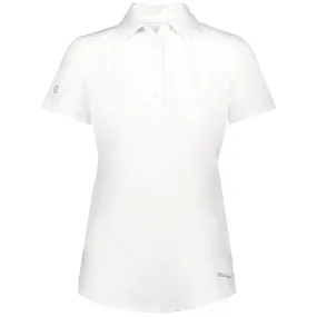 Holloway Women's White Electrify Coolcore Polo