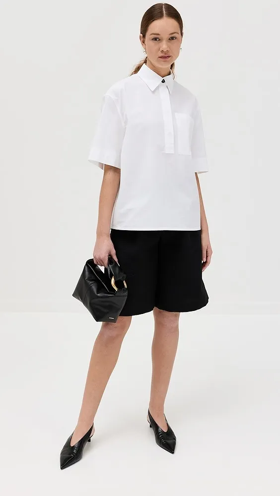 Jil Sander   Short Sleeve Polo Shirt 