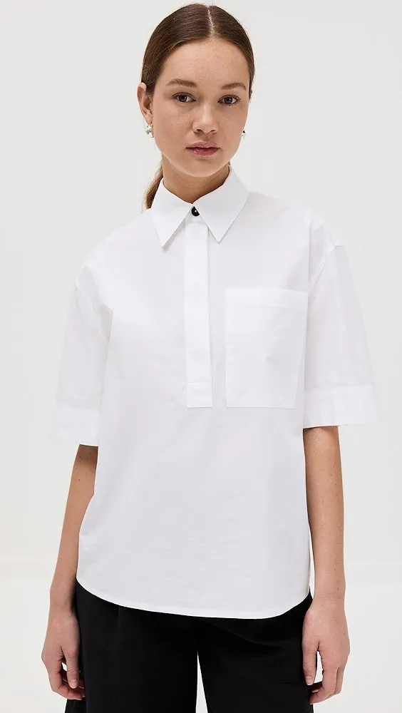 Jil Sander   Short Sleeve Polo Shirt 