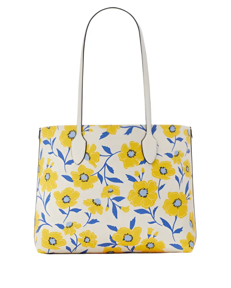 Kate Spade Bleecker Sunshine Floral Large Tote Handbag