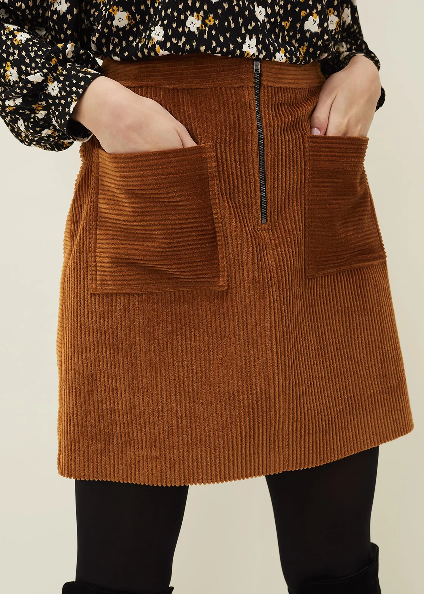 Kennedy Corduroy Mini Skirt