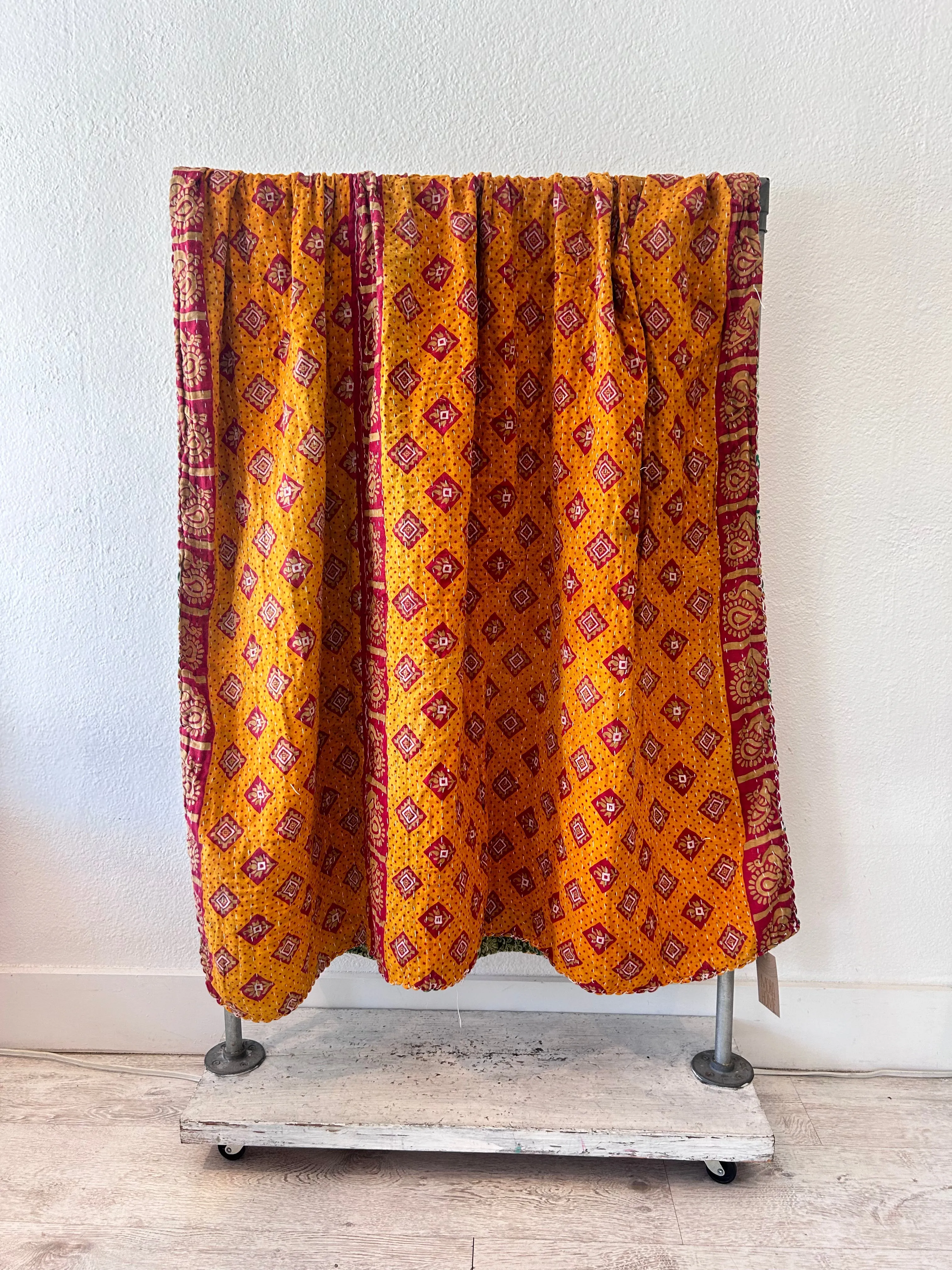 Kolkata Kantha Quilt