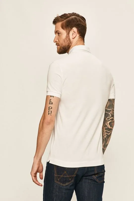 Lacoste polo shirt men’s white color