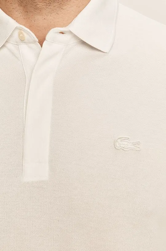 Lacoste polo shirt men’s white color