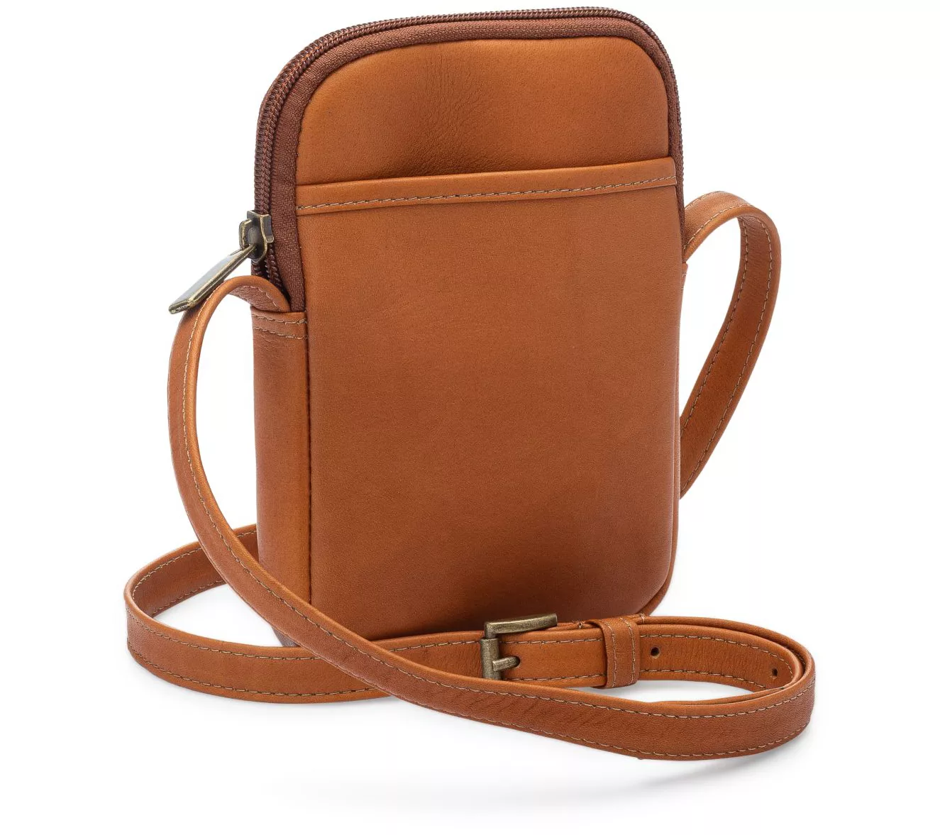 Le Donne Leather Smartphone Crossbody - Cinder