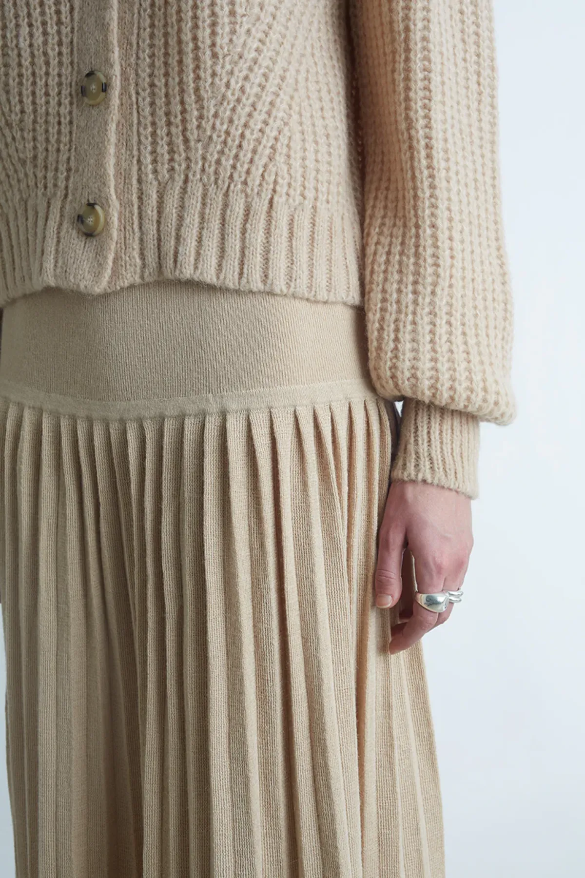 Lea Skirt - Pale Camel