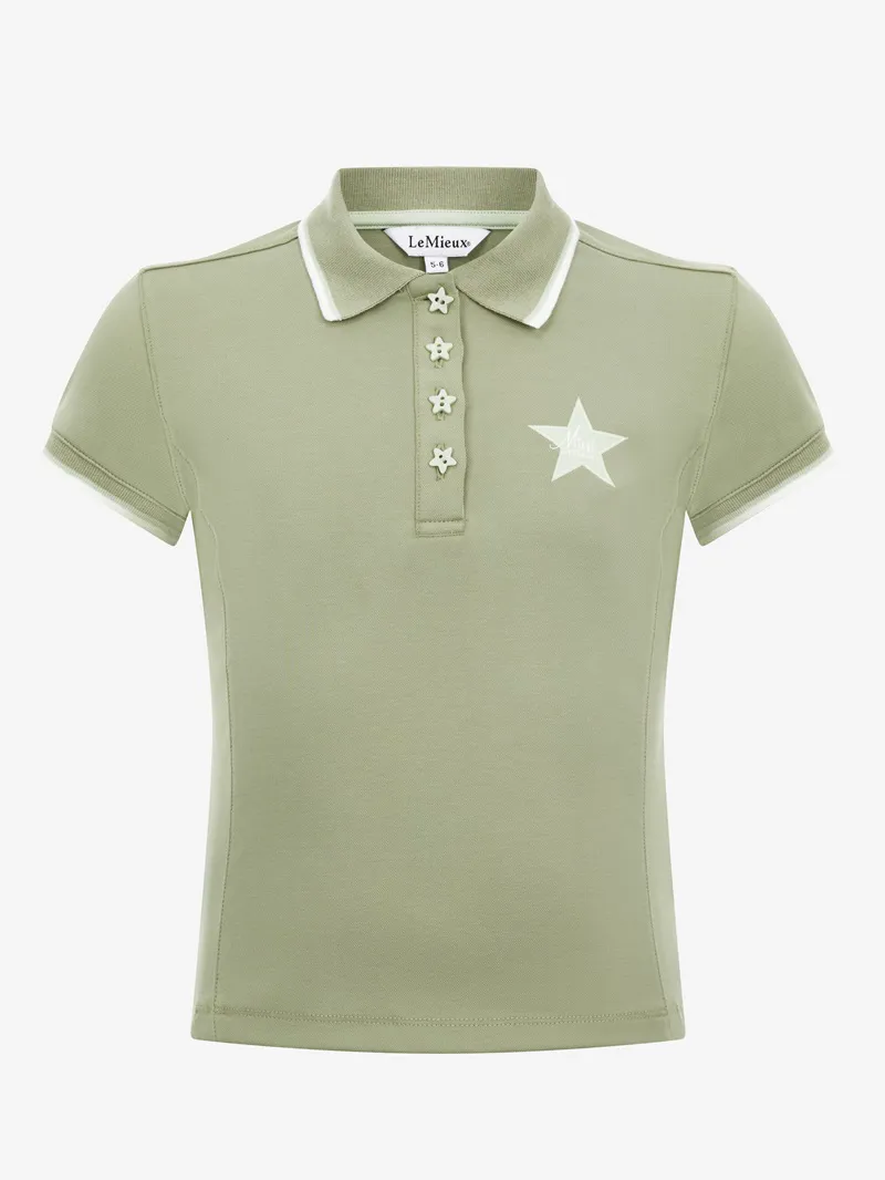 LeMieux Mini Polo Shirt in Fern