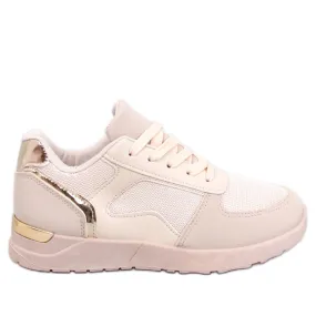 Light women's sneakers Doleh Beige