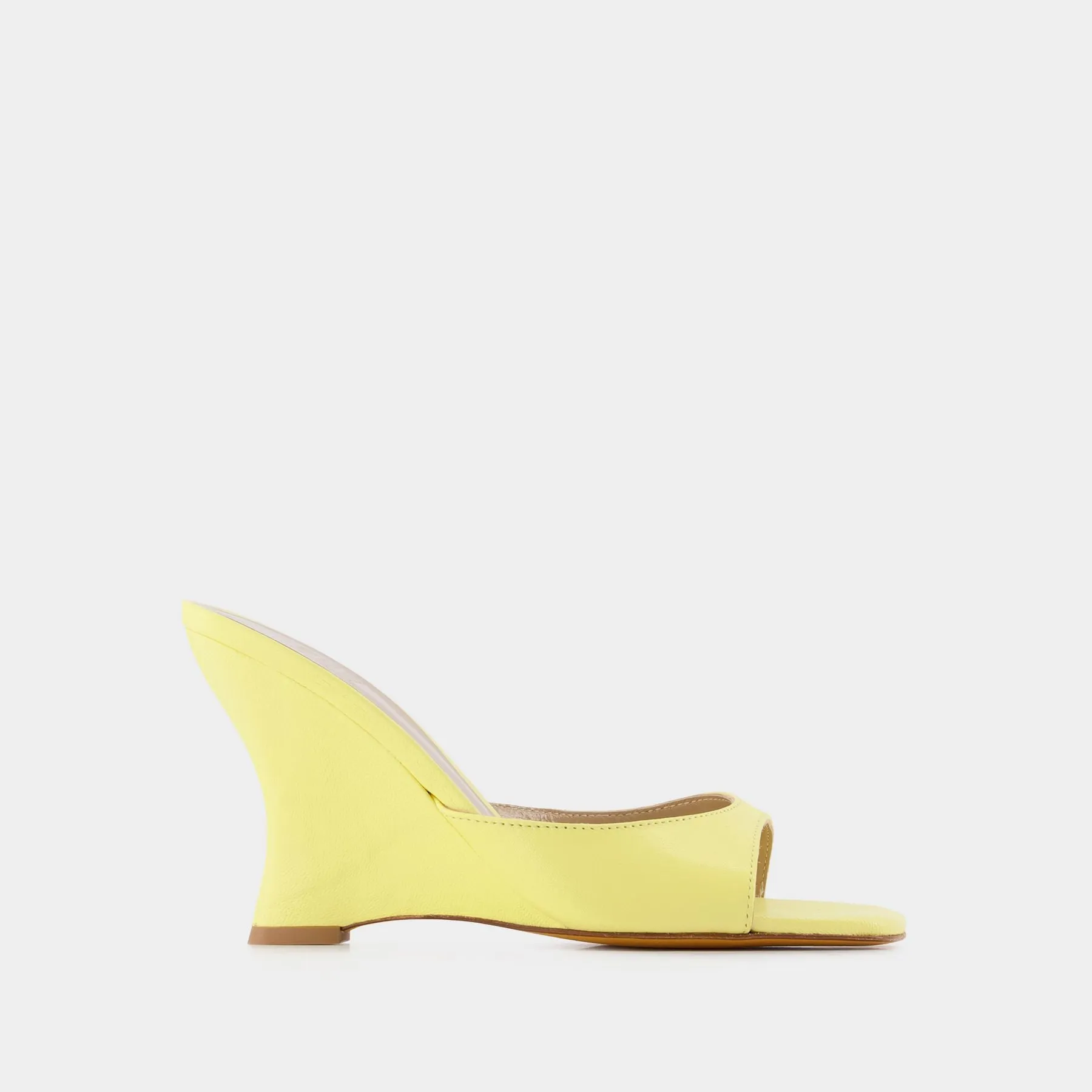 Maryam Nassir Zadeh  Lido Sandals - Maryam Nassir Zadeh - Amber - Leather