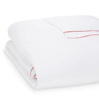 Matouk Ansonia Percale Duvet Cover, King