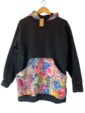 Matsinhe Craft flowered patch hoodie (Size L)