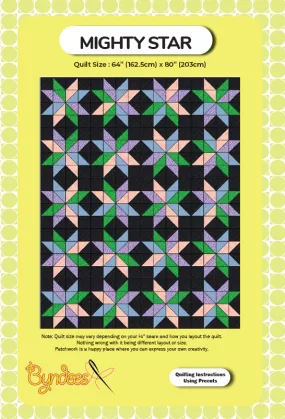 Mighty Stars Quilt Pattern Download