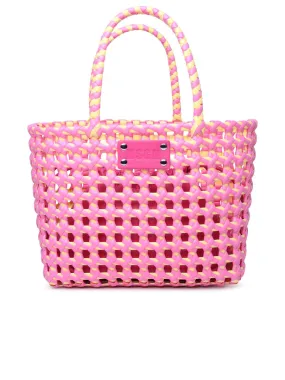 MSGM    Msgm Pink Polyethylene Blend Bag