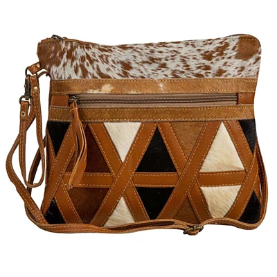 Myra Dakota Plains Canvas Hairon Crossbody