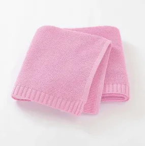 Nap Time Cotton Blanket Pink