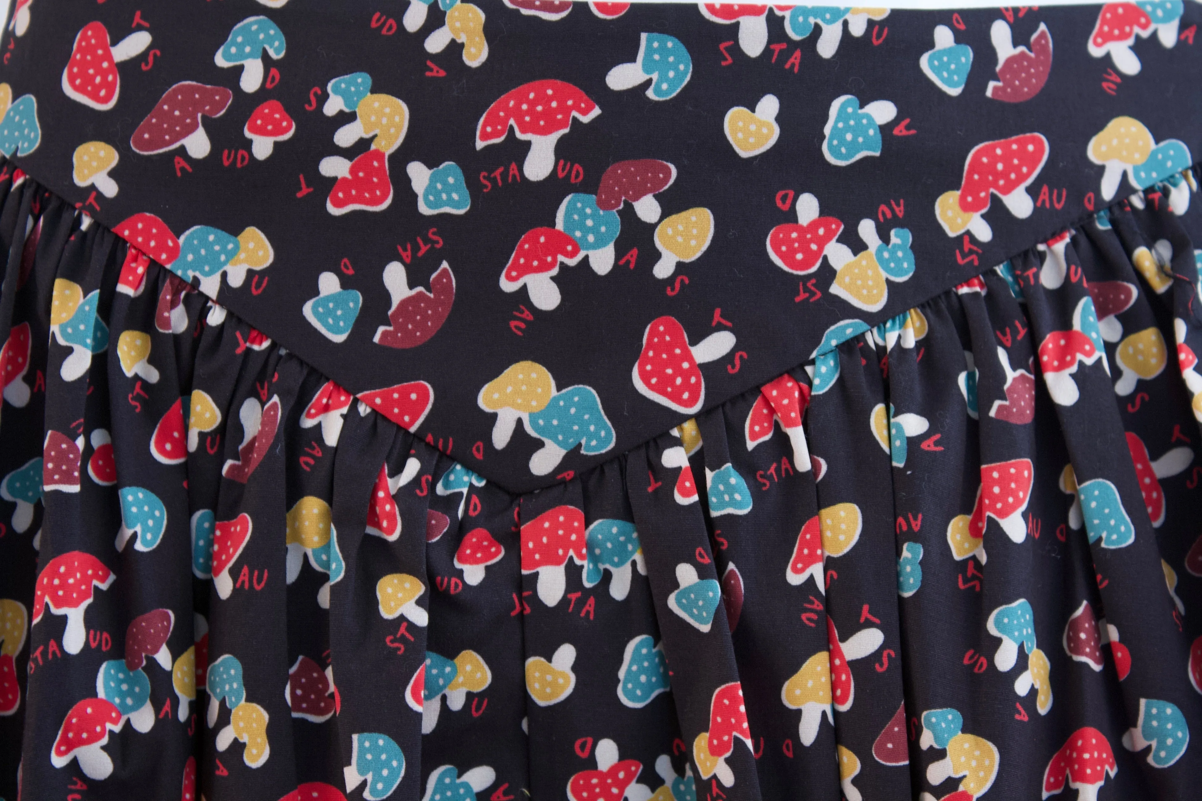 New STAUD Anita Mushroom Skirt