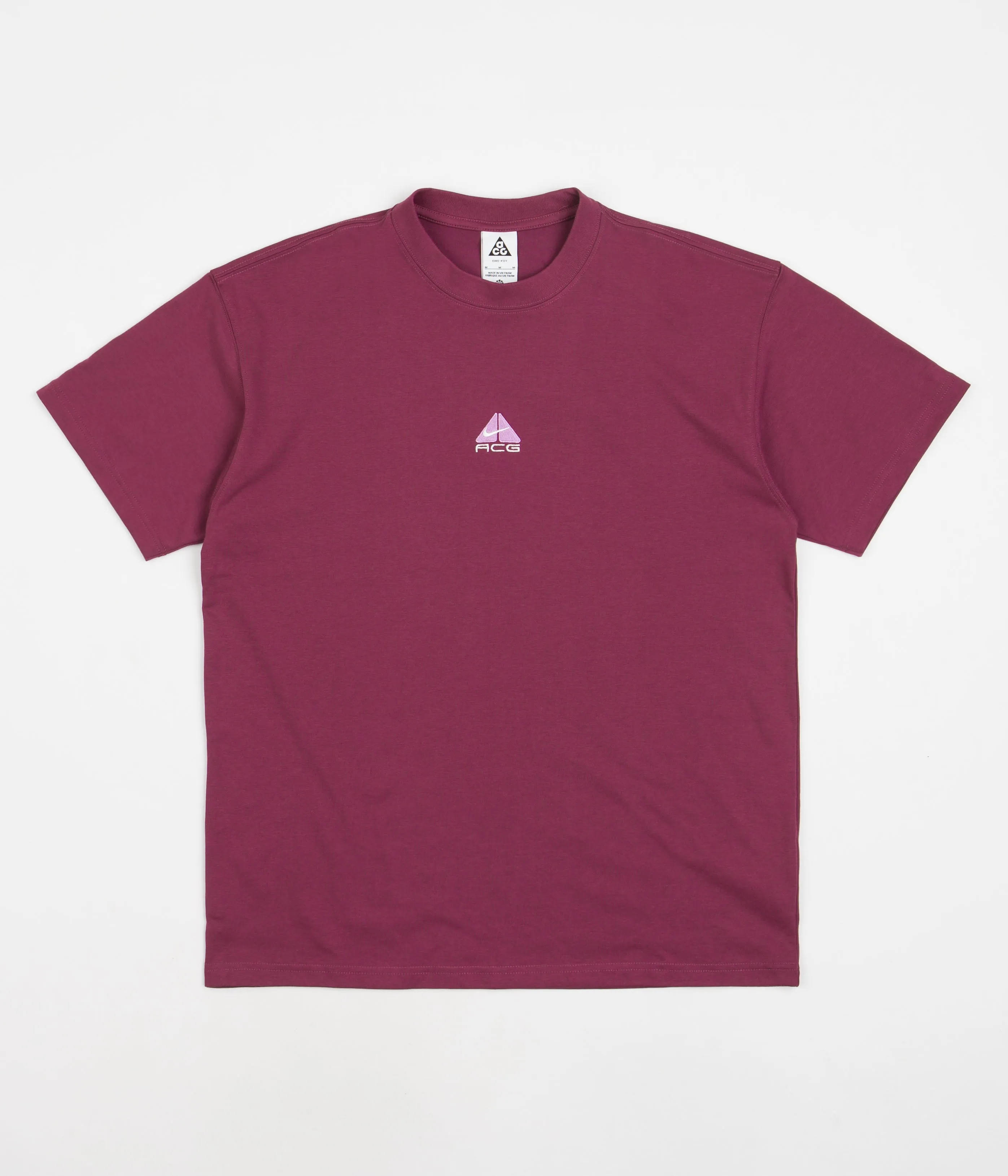 Nike ACG Lungs T-Shirt - Rosewood / Rush Fuchsia / Summit White