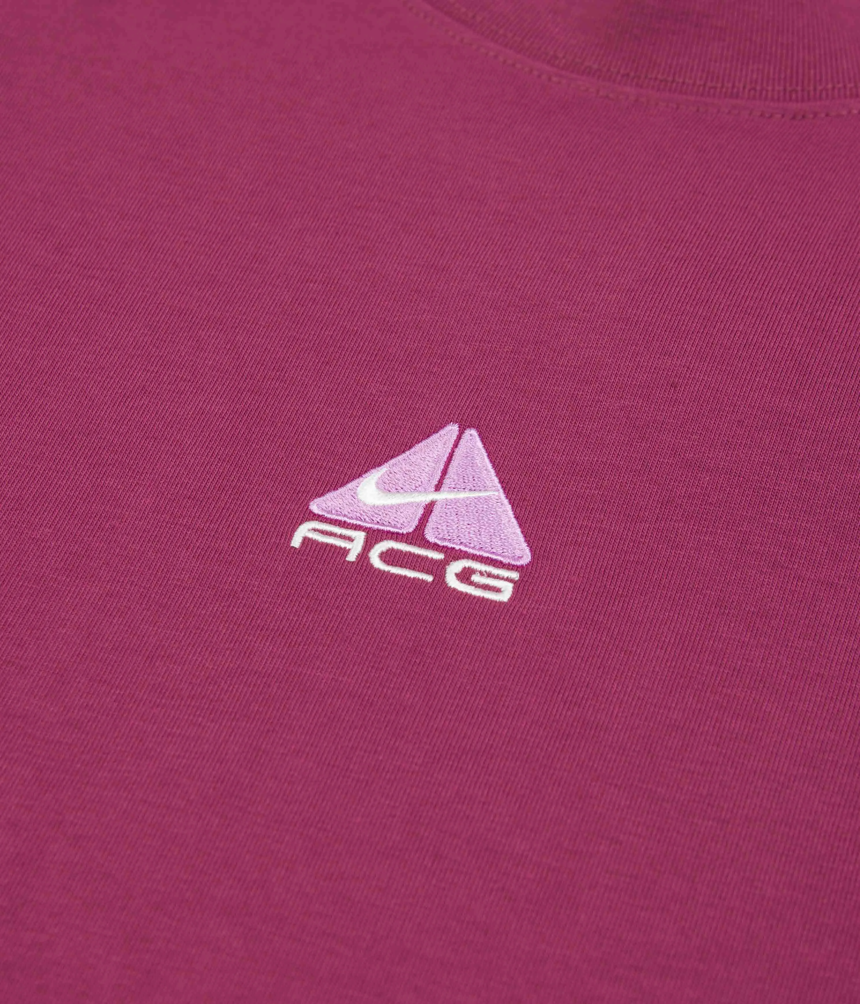 Nike ACG Lungs T-Shirt - Rosewood / Rush Fuchsia / Summit White