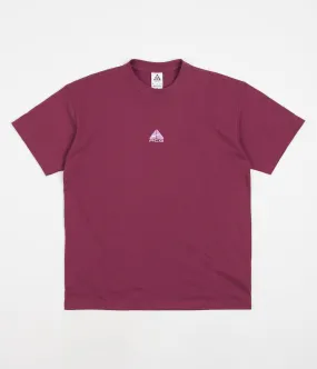 Nike ACG Lungs T-Shirt - Rosewood / Rush Fuchsia / Summit White