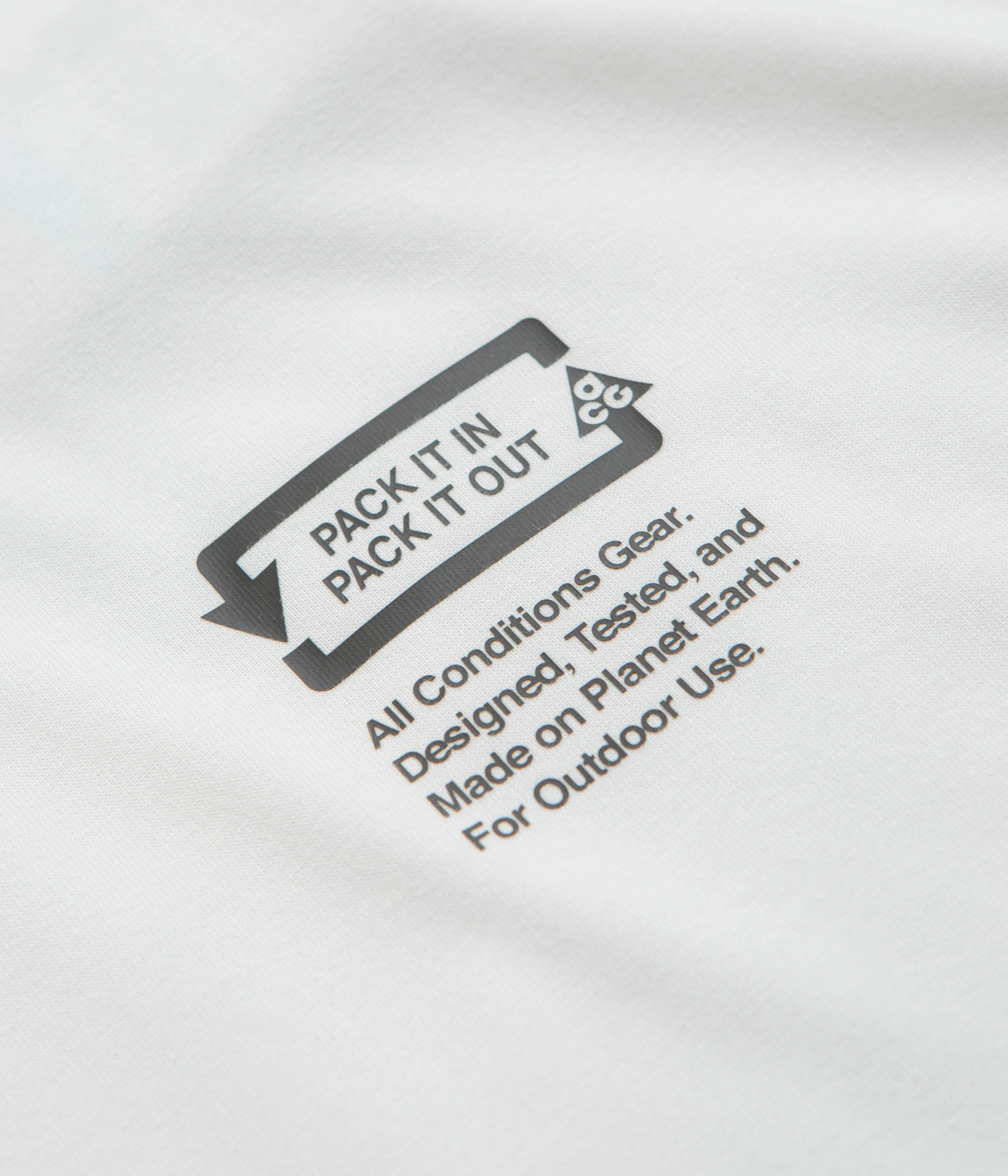 Nike ACG Pickinout T-Shirt - Summit White