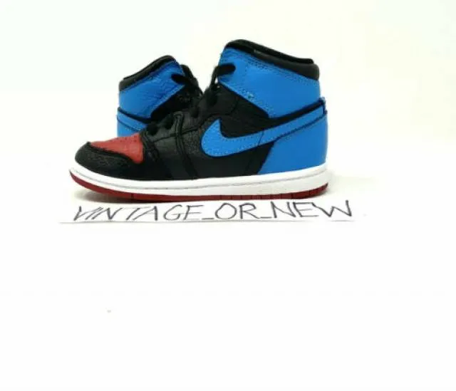 Nike Air Jordan I 1 High OG UNC to Chicago Retro 2020 TD...