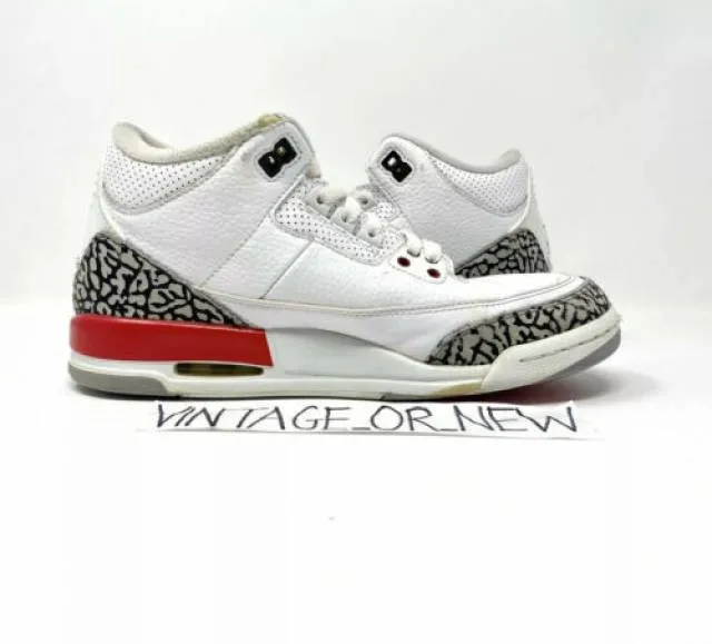 Nike Air Jordan III 3 Hall Of Fame Katrina Retro 2018 BG...