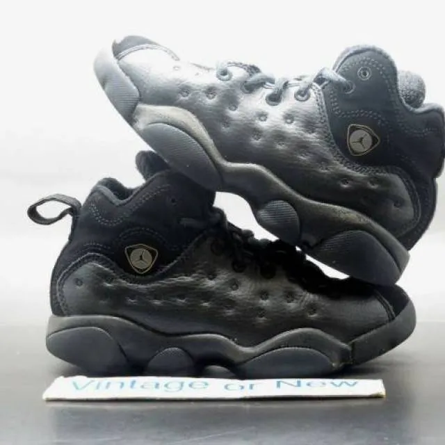 Nike Air Jordan Jumpman Team II 2 Black Cool Grey BP 201...