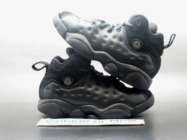 Nike Air Jordan Jumpman Team II 2 Black Cool Grey BP 201...