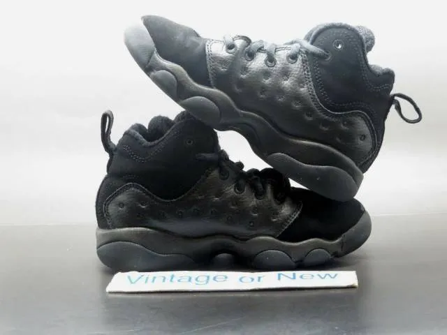 Nike Air Jordan Jumpman Team II 2 Black Cool Grey BP 201...