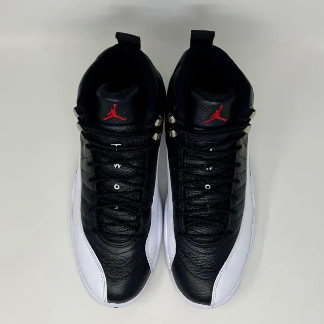 Nike Air Jordan Retro XII 12 Playoffs 2022 Black White M...