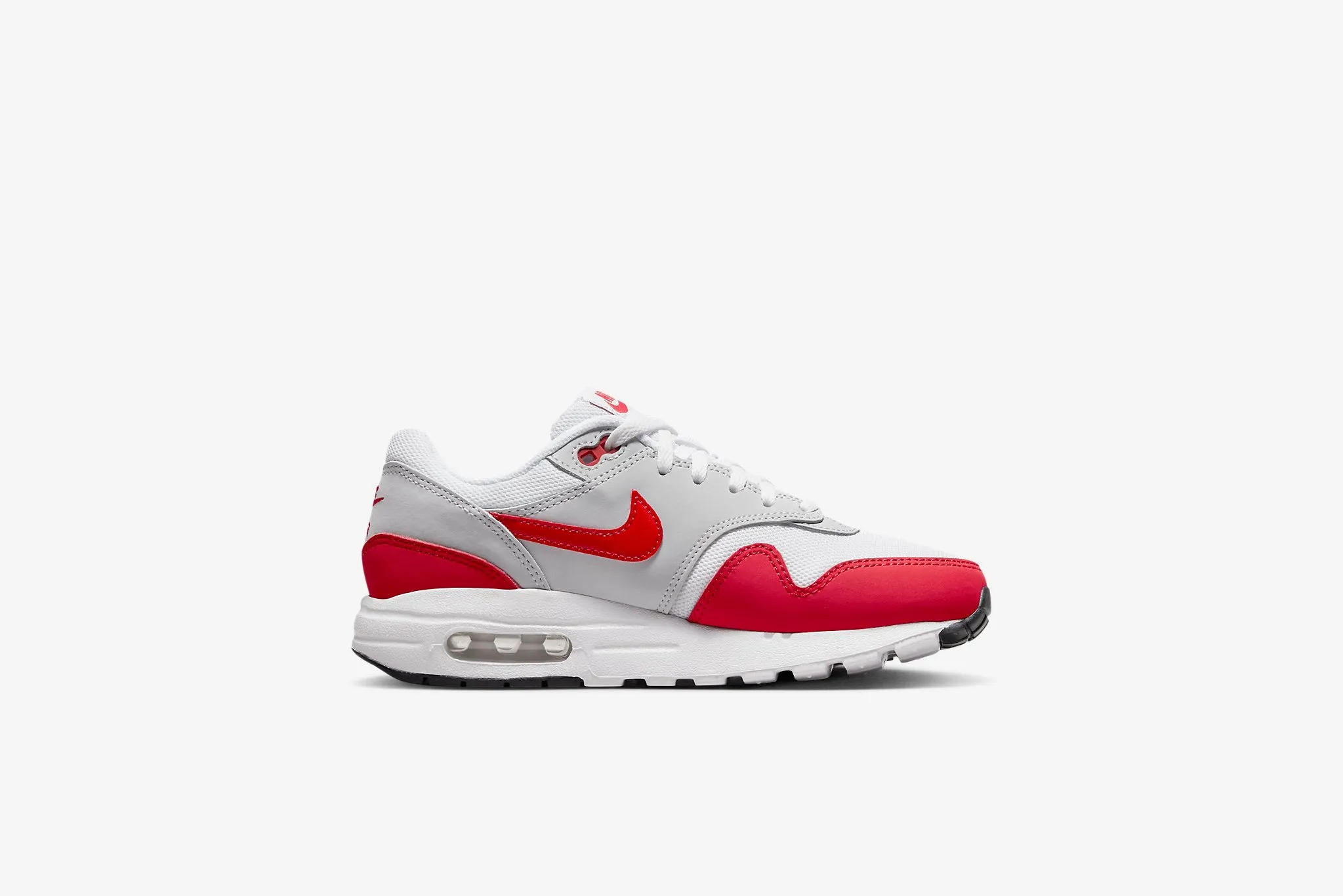 Nike Air Max 1 GS - Neutral Grey / University Red