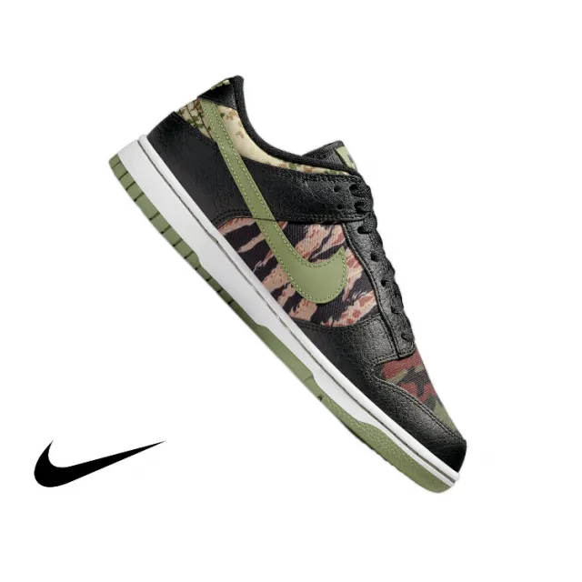 Nike Dunk Low SE "Black/Oil Green/ White