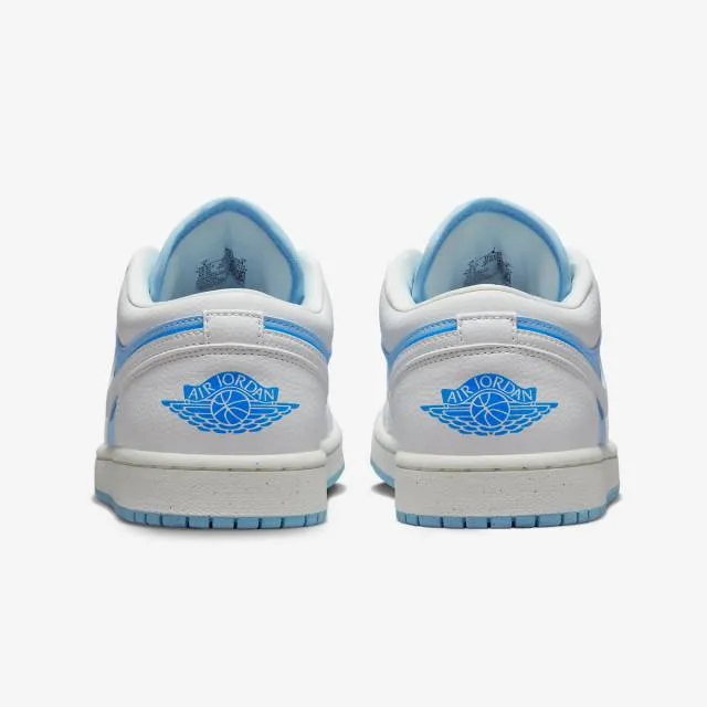 Nike Women's Air Jordan 1 Low (Ice Blue/ Sail/ Dark Powd...