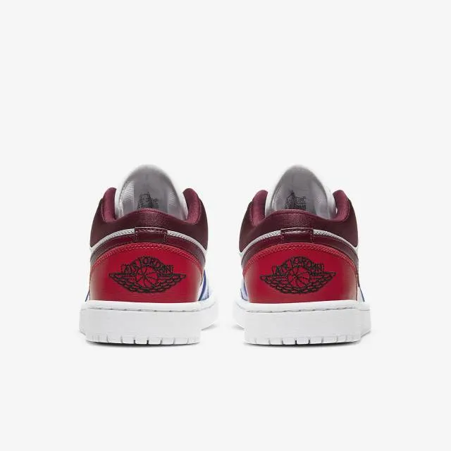 Nike Women's Air Jordan 1 Low (Multi-Color/ White/ Hyper Roy