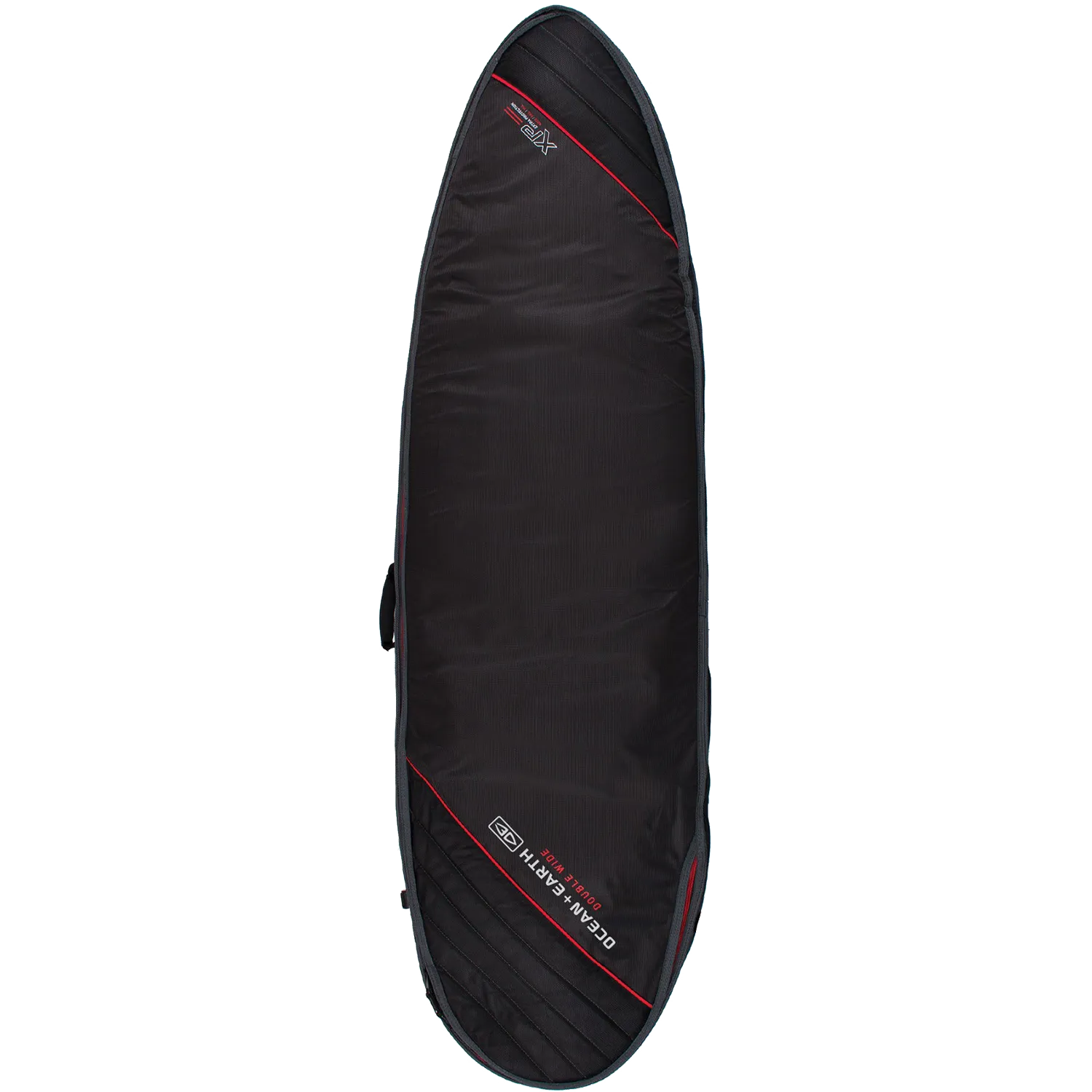 Ocean and Earth 6'8 Double Wide Travel Board bag -Cover- Black