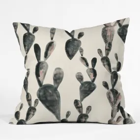 Ole Midnight Cacti Indoor / Outdoor Throw Pillows (DS)