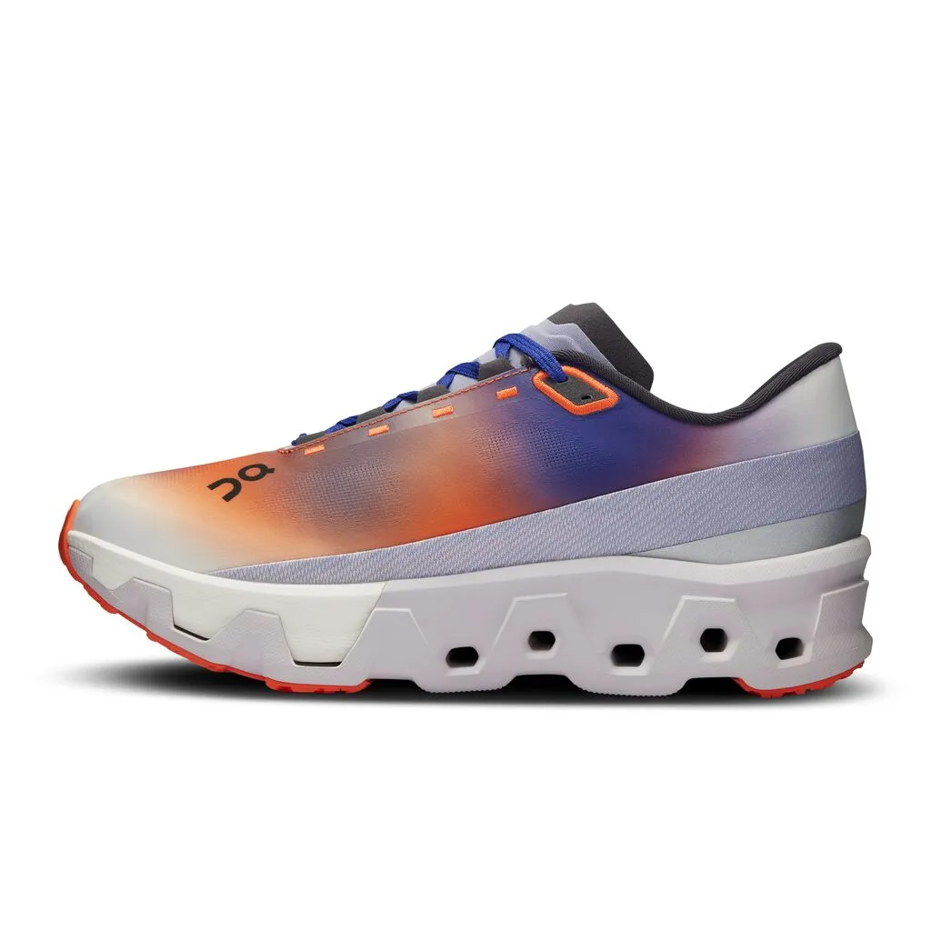 On Men's Cloudmonster Hyper Running Shoes Flame / Frost