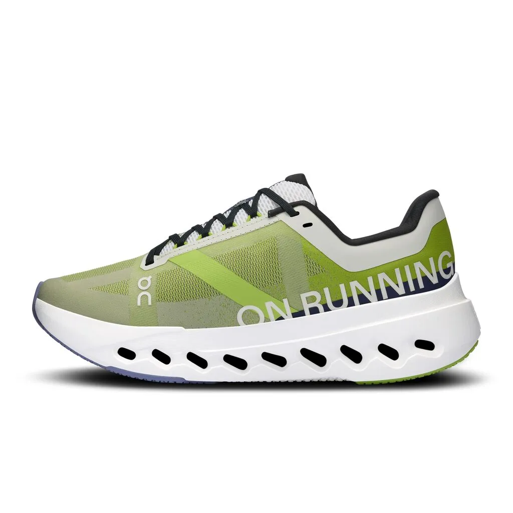 On Women's Cloudsurfer Next Running Shoes Kiwi / Ivory