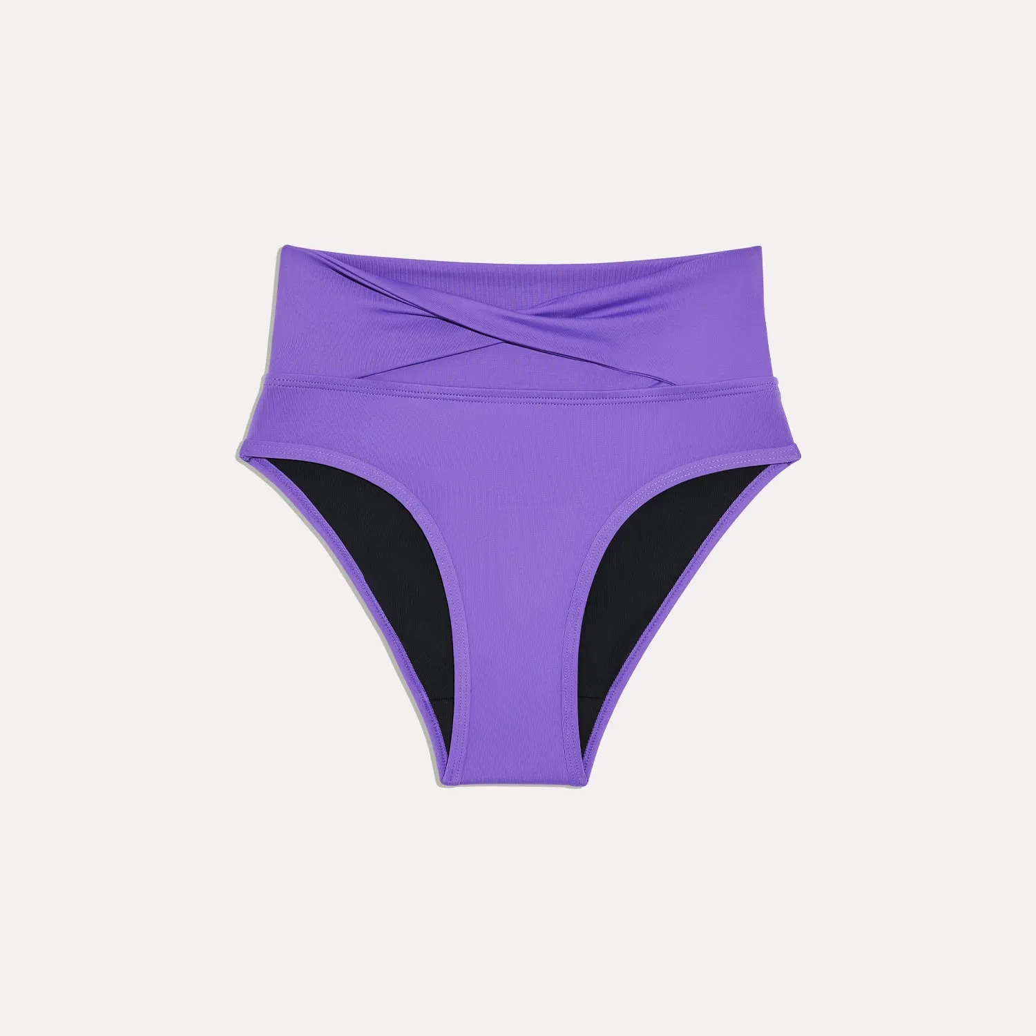 Period Swim Twist High Rise Bikini Bottom