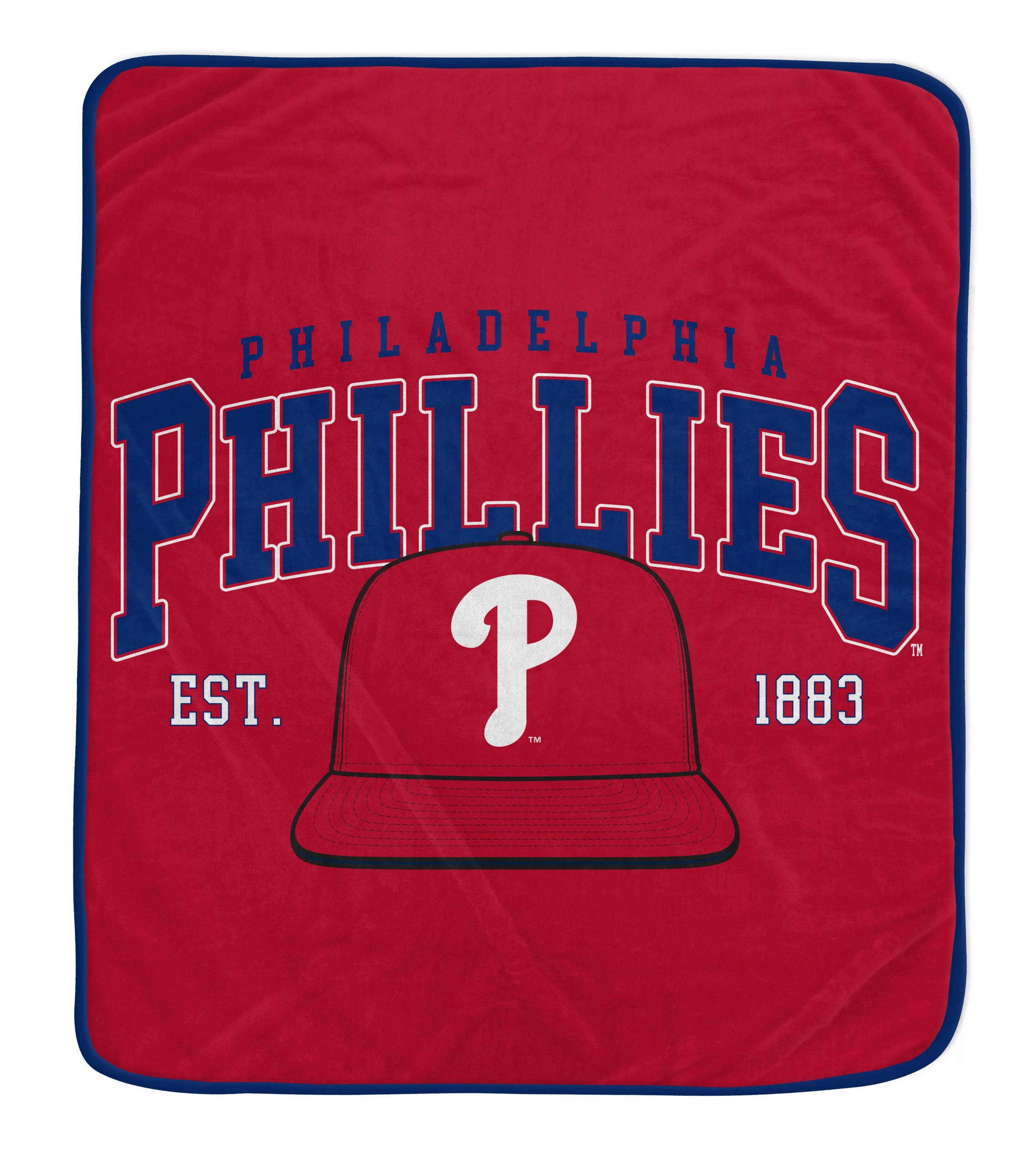 Philadelphia Phillies 50 x 60 Vintage Arch Block Blanket