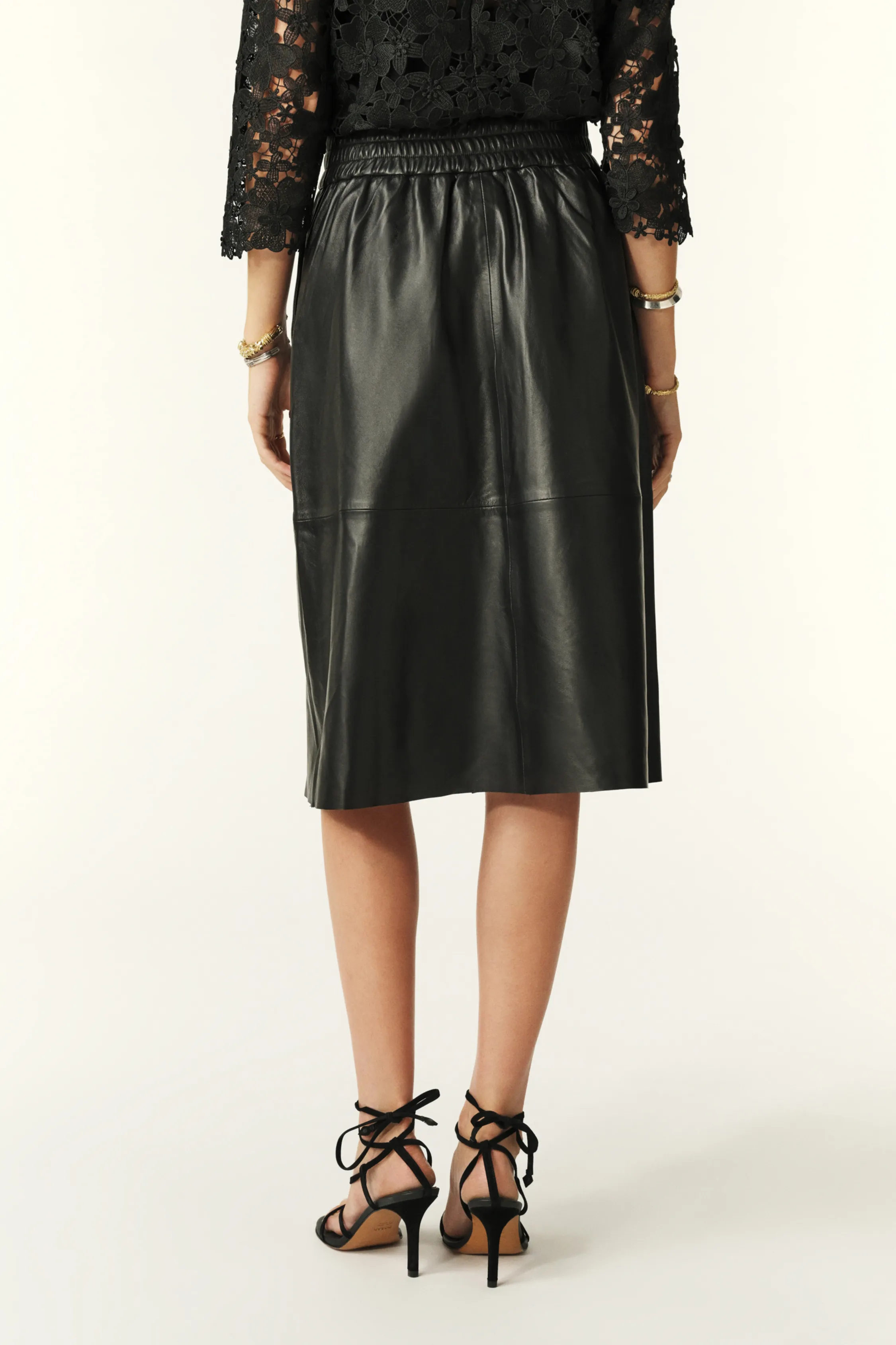 PONA leather skirt