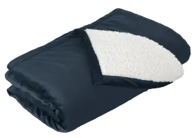 Port Authority Mountain Lodge Blanket BP40 Navy Eclipse